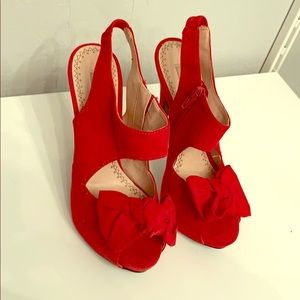 Red heels size 6.5